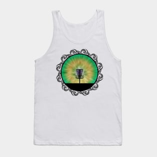 Disc Golfing Basket Tank Top